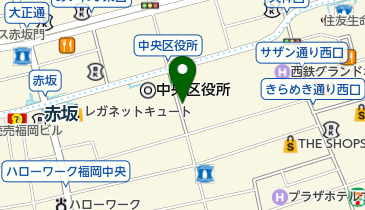 リパーク大名2丁目第6の地図画像