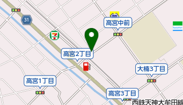 大楠2丁目第2の地図画像