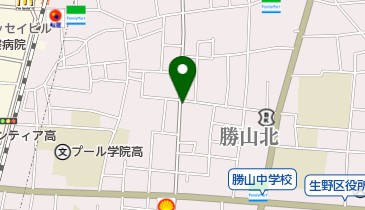 リパーク勝山北2丁目第2の地図画像