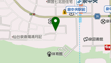 リパーク仙台泉中央1丁目第3の地図画像