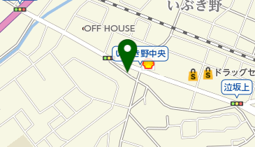 横浜いぶき野の地図画像