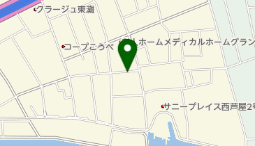 リパーク神戸深江南町2丁目第2の地図画像