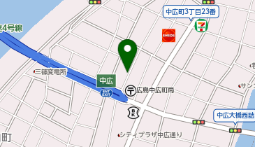 リパーク広島中広町2丁目第3の地図画像
