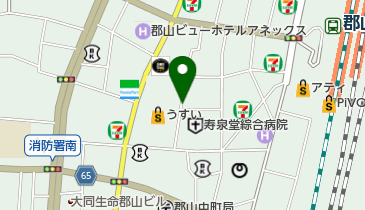 リパーク郡山駅前1丁目第4の地図画像