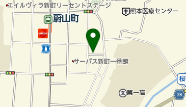 熊本新町1丁目第5の地図画像