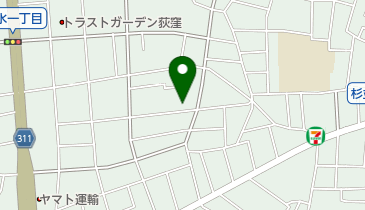 リパーク杉並清水1丁目第4の地図画像