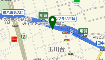 リパーク玉川台2丁目第5の地図画像