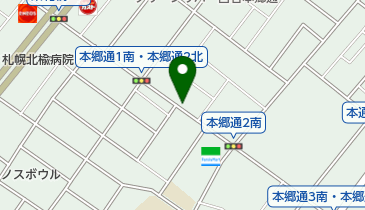 リパーク札幌本郷通2丁目北の地図画像