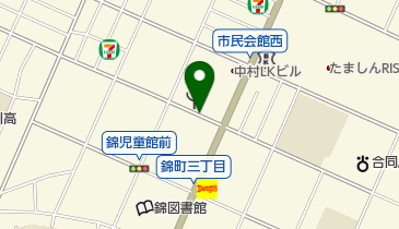 リパーク立川錦町3丁目第6の地図画像