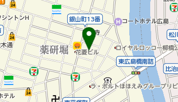 リパーク広島銀山町第16の地図画像