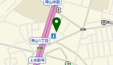 リパーク熊本帯山3丁目の地図画像