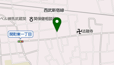 リパーク関町東1丁目第2の地図画像
