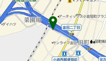 小倉金田2丁目の地図画像