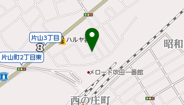 リパーク吹田片山町第3の地図画像