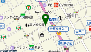 リパーク鹿児島船津町の地図画像