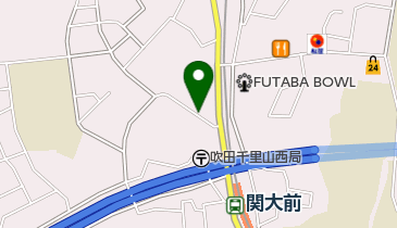 リパーク吹田千里山西1丁目第3の地図画像