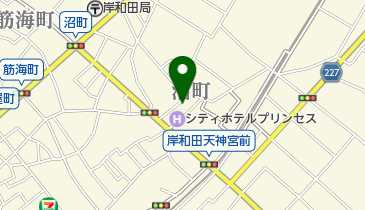 リパーク岸和田沼町の地図画像