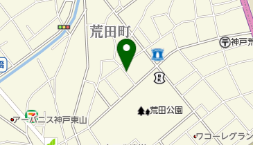 リパーク兵庫荒田町4丁目の地図画像