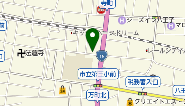 リパーク八王子寺町第2の地図画像