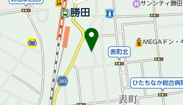 リパーク勝田駅前第3の地図画像