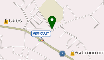 リパーク柏市布施の地図画像