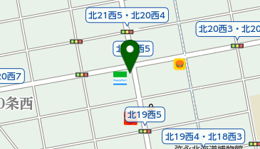 ファミリーマート札幌北20条西5丁目店の地図画像
