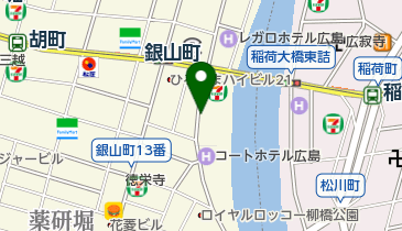 広島銀山町第17の地図画像