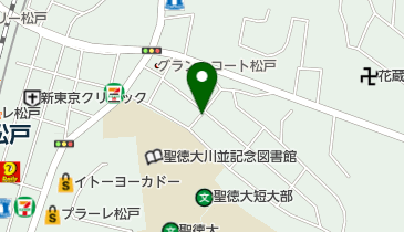 リパーク松戸岩瀬の地図画像