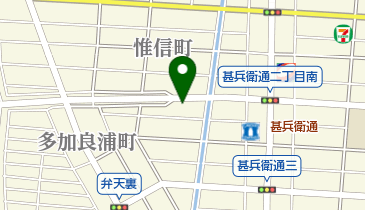 リパーク惟信町5丁目の地図画像