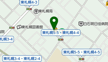 リパーク札幌東札幌5条4丁目の地図画像