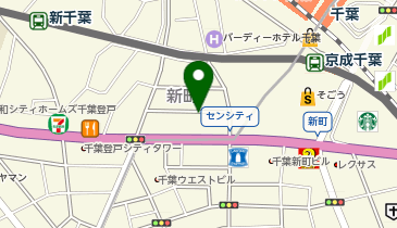 リパーク千葉新町第4の地図画像