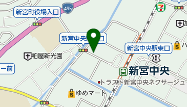 リパークJR新宮中央駅西口の地図画像