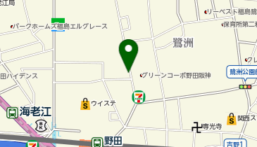 リパーク海老江1丁目の地図画像