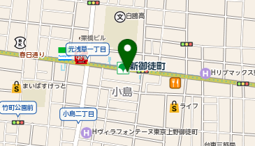 リパーク小島2丁目第2の地図画像