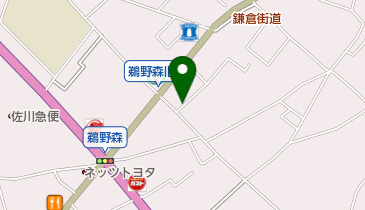 相模原鵜野森2丁目第2の地図画像