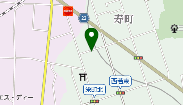 リパーク三島西若町の地図画像