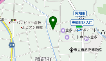 リパーク倉敷中央2丁目第2の地図画像
