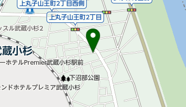リパーク川崎上丸子山王町2丁目第3の地図画像