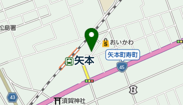 リパーク矢本駅前の地図画像