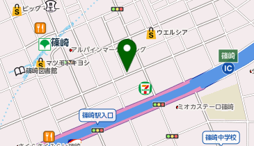 篠崎町2丁目第2の地図画像