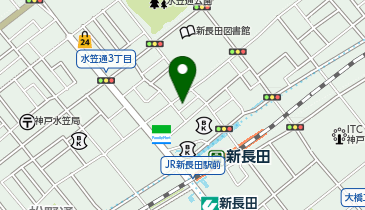 リパーク神戸長田松野通1丁目の地図画像