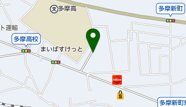 川崎宿河原東市営住宅第1の地図画像