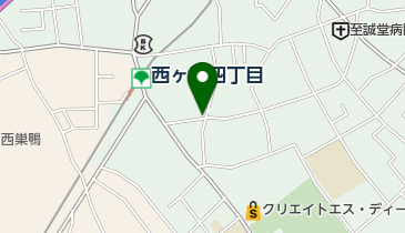 リパーク西ケ原4丁目第4の地図画像
