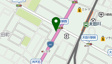 リパーク太田川駅西の地図画像