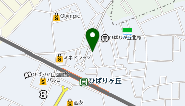 多摩信用金庫ひばりが丘支店駐車場の地図画像