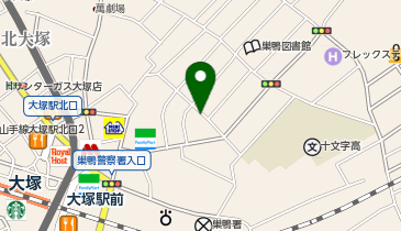 リパーク北大塚1丁目の地図画像