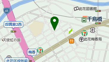 リパーク四貫島2丁目第3の地図画像