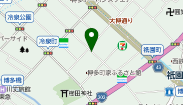 冷泉町第6の地図画像