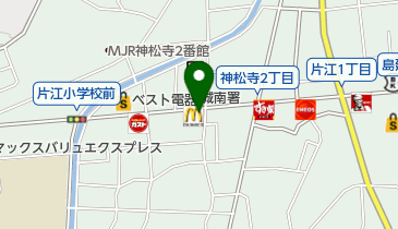 リパークマクドナルド片江店の地図画像
