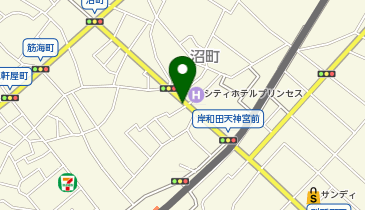 リパーク岸和田沼町第2の地図画像